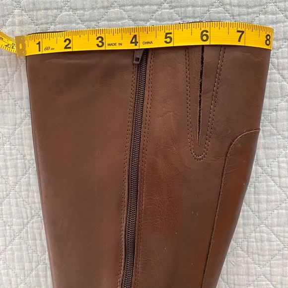 Miz Mooz Pippy Knee High Brown Leather Harness Boot - Size 8/EU 39 - Picture 14 of 14